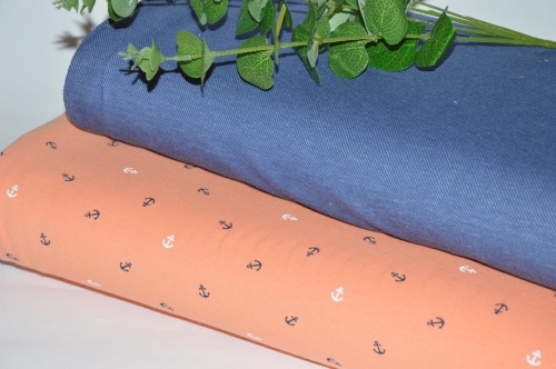 Stoffpaket SAILOR aprikot